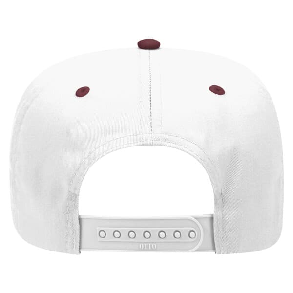 Moment Hat Maroon + White