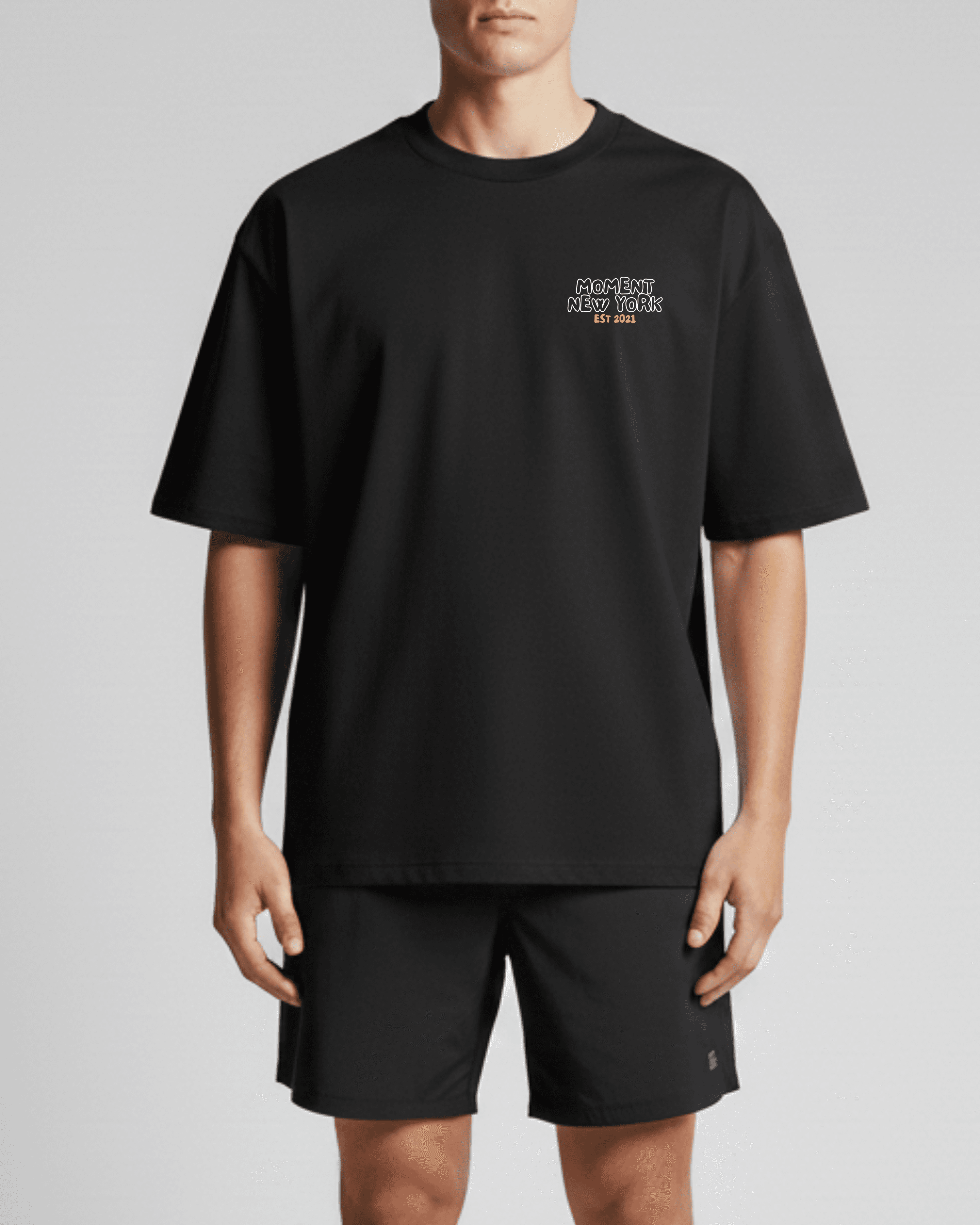 New York Signature Heavy Tee - Black